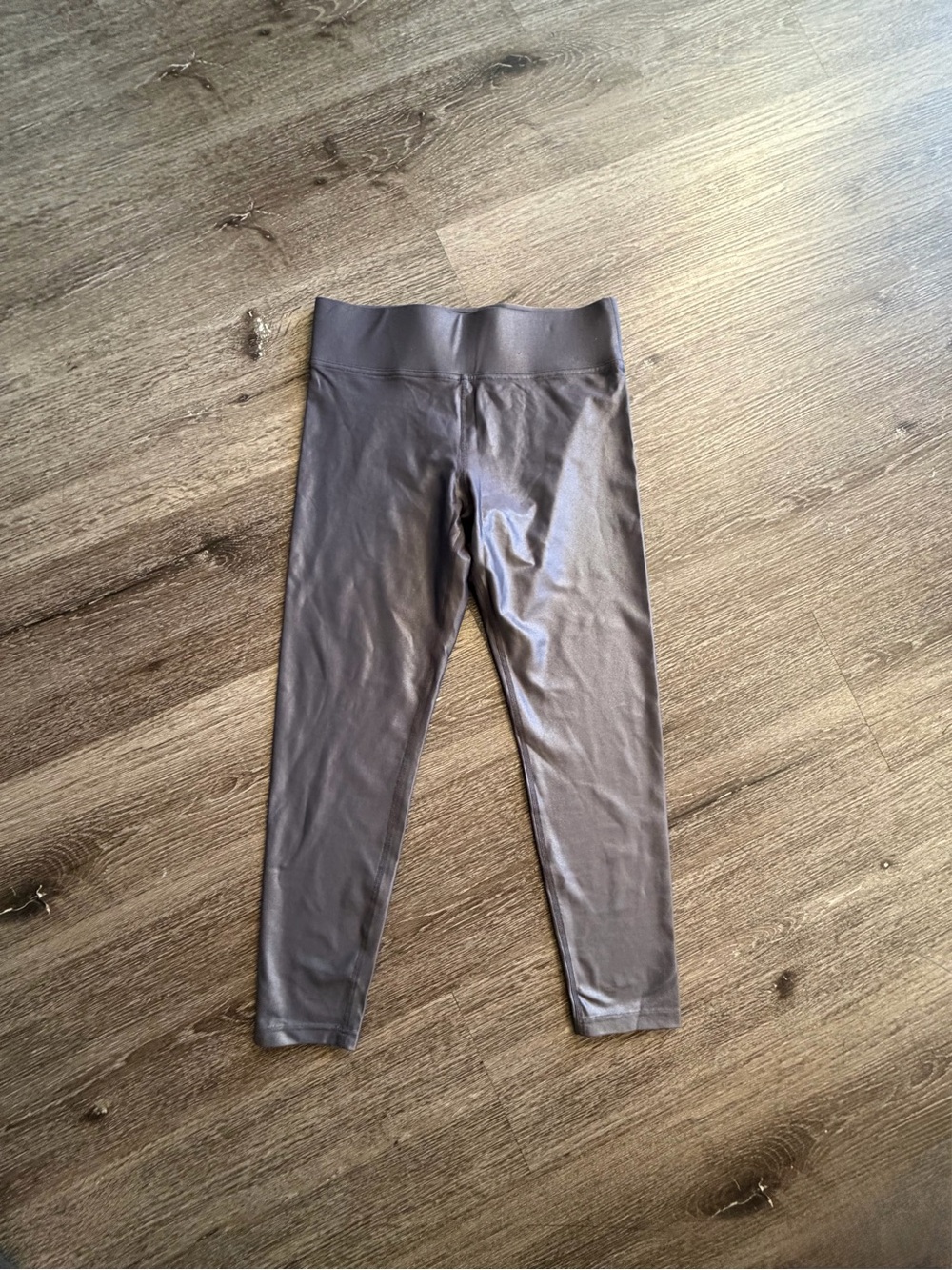 Carbon38 Womans High-Rise Charcoal Leggings